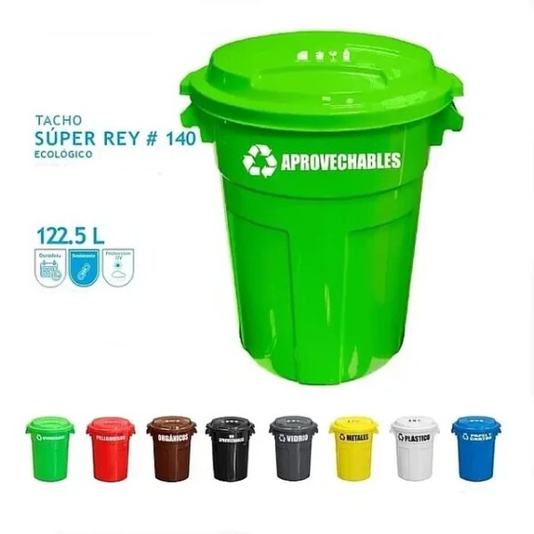 Tacho-Super-Rey-140-Aprovechables-Verde - Imagen 2