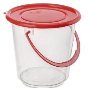Balde 1 L C/ Tapa Y Asa Plástica