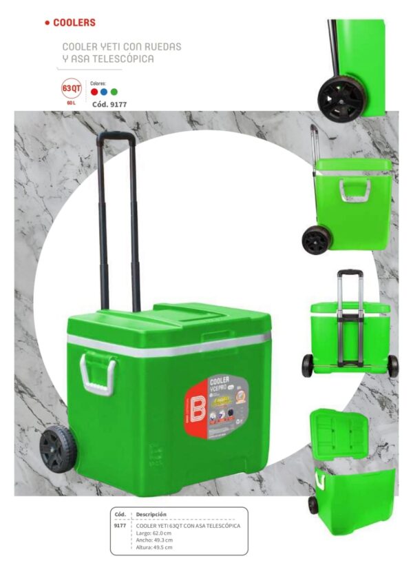 Cooler Ycepro 63 Qt Basa
