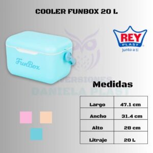 COOLER FUNBOX 20 LT REY